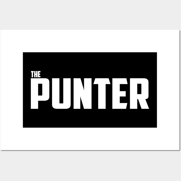 The Punter Wall Art by Illustratorator